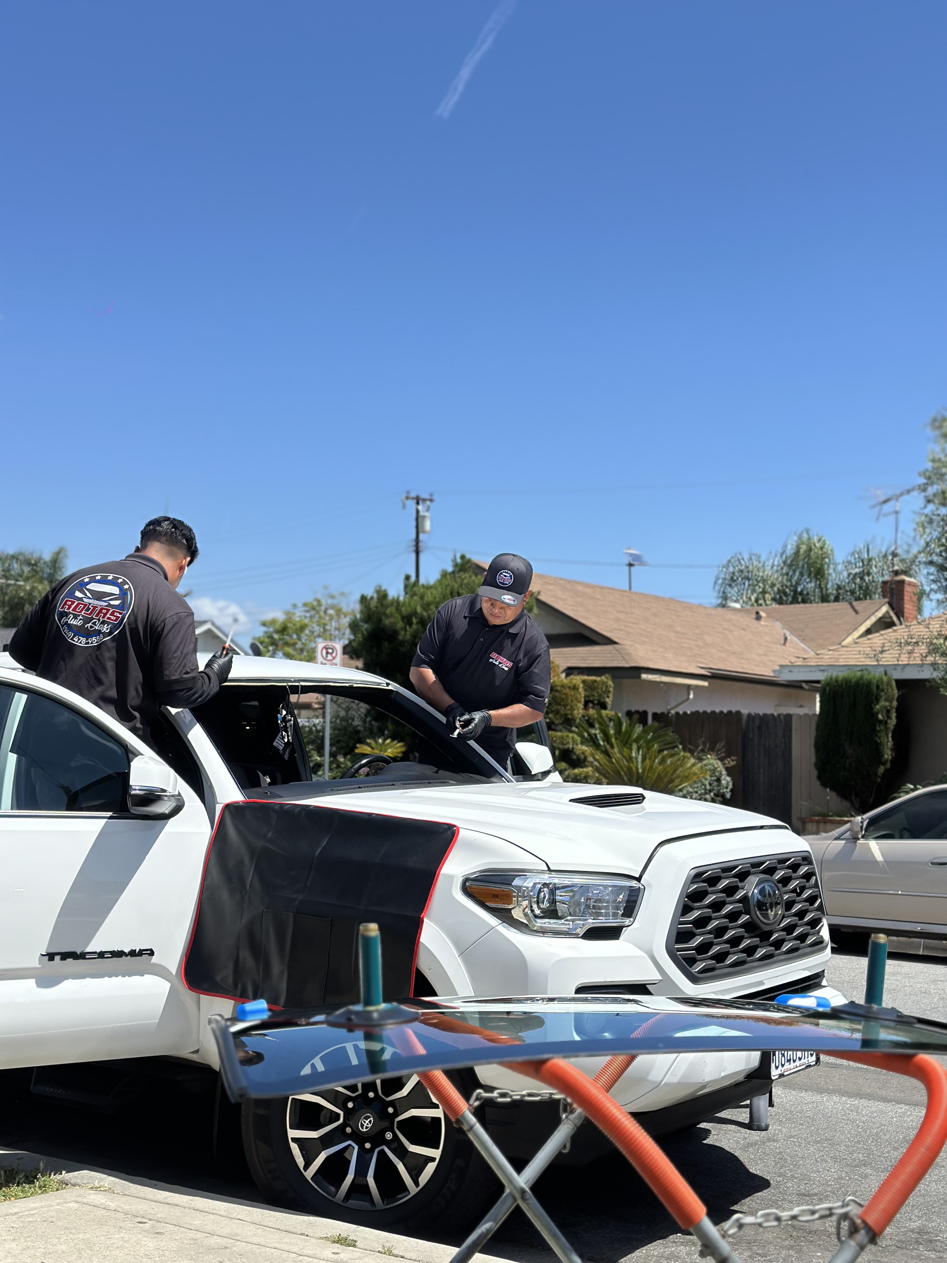 Rojas Auto Glass team